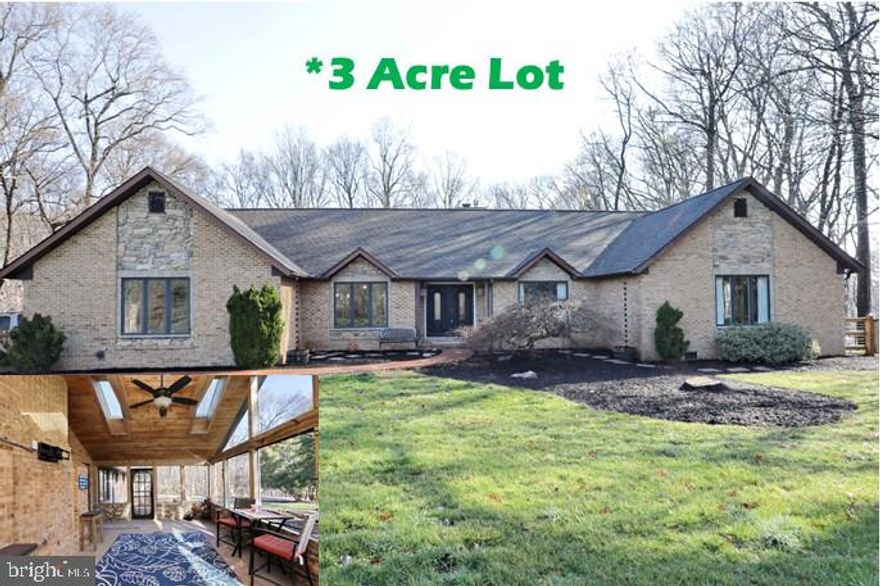 Beautiful custom built rambler with all brick as well as a stone enclosed rear screened porch , the floor plan offers open common areas, perfect for entertaining. Custom kitchen w/ large center island, stone fireplace (gas), custom wine & beverage bar, large mud room , owners bedroom has doors to a deck,  custom walk in closet & updated bath (soaking tub & walk in shower) Walk in storage/mechanical room off garage, oversized side load garage as well as detached garage/storage/stable. Beautiful Koi Pond off of screened rear porch, plenty of parking for guest along with turn around area.  This property offers seasonal river views w/ a short walk to the shore.  Perfect country setting w/ no covenants. The home sits back off of main road w/ large open front manicured lawn with great curb appeal.  It’s truly one of a kind! It’s located just 8 Minutes West of La Plata (301). If your a boater, Port Tobacco Marina is close by.  *HVAC just 5 years old