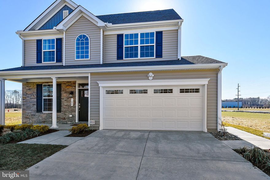 New Construction !!! This stunning home features 4 bedroom, 2.5 baths, open floor plan great for entertaining and sunroom. The 3rd floor unfinished sky basement is perfect for a 5th bedroom, game room or whatever you need! The spacious kitchen includes white cabinets, kitchen island, granite kitchen countertops, stainless steel appliances, electric smooth top stove, microwave/hood combo and dishwasher. The second floor laundry room is so convenient and offers optional cabinets for storing your laundry detergent & more. The owner’s suite features a walk-in closet, owner’s bathroom with 2 double bowl vanity and large shower with seat & glass door. This perfect home at 2400 sf +/- won’t last long! When visiting you will appreciate... The Gardens provides convenience at an affordable price/ proximity to shopping and dining, and major highways. Don't miss this incredible opportunity to live in the newest single-family home community in Caroline County. The Gardens community consists of 62 homesites. There is still time to personalize this home and make it yours with your own color selections. Please see Sales Manager for details. Ask about our other Homes and Builder Specials with use of Builder Lender and Title Company. Photos are of a previous model built.