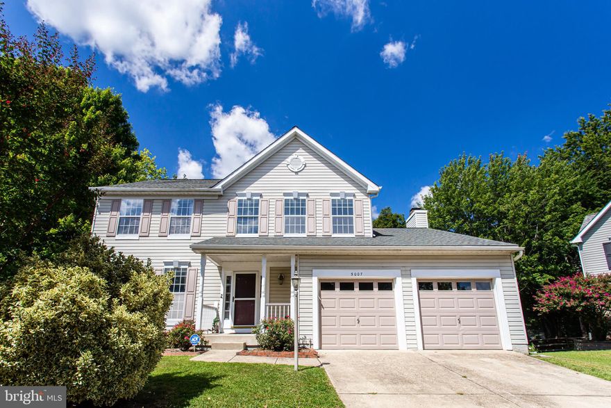 Welcome to this beautiful 2-story Colonial tucked away on a quiet cul-de-sac. Offering 4 spacious bedrooms, 2.5 bathrooms and 2,142 square feet of living space. This home combines timeless charm with modern updates. Step inside to a welcoming foyer that opens to a formal living room and dining room, perfect for entertaining. The heart of the home is the inviting family room with vaulted ceilings and skylights, filling the space with natural light. The updated kitchen features a center island, new stainless steel appliances, granite countertops and refinished wood floors. Upstairs, you’ll find generously sized bedrooms, including a relaxing primary suite. Outside, enjoy a deck and fully fenced backyard, perfect for gatherings. Additional updates include new carpet, new luxury vinyl plank (LVP), ensuring a fresh and move-in ready feel. Located in a sought-after community, you will have access to amenities such as an outdoor pool, tennis courts, tot lots, lake and scenic bike/walking trails. This home offers the perfect blend of comfort, convenience and community living. Don’t miss this opportunity to make this extraordinary property your home! No school excise tax or deferred water & sewer fees! Situated in a prime location that is ideal for commuting and enjoying the vibrant local & surrounding culture. Close to shopping, restaurants, grocery stores, library, hiking/biking trails and University of Maryland Charles Regional Medical Center. Enjoy golfing at the White Plains Regional Golf Course, ice skating or rock climbing at the Capital Clubhouse, exploring local wineries and breweries or catch a minor league baseball game at the Blue Crabs Stadium. Conveniently located to Joint Base Andrews, Pentagon, Bolling, MD-5, I-495 Beltway, Washington, DC, Virginia, commuter bus lots. This home offers both tranquility and accessibility.