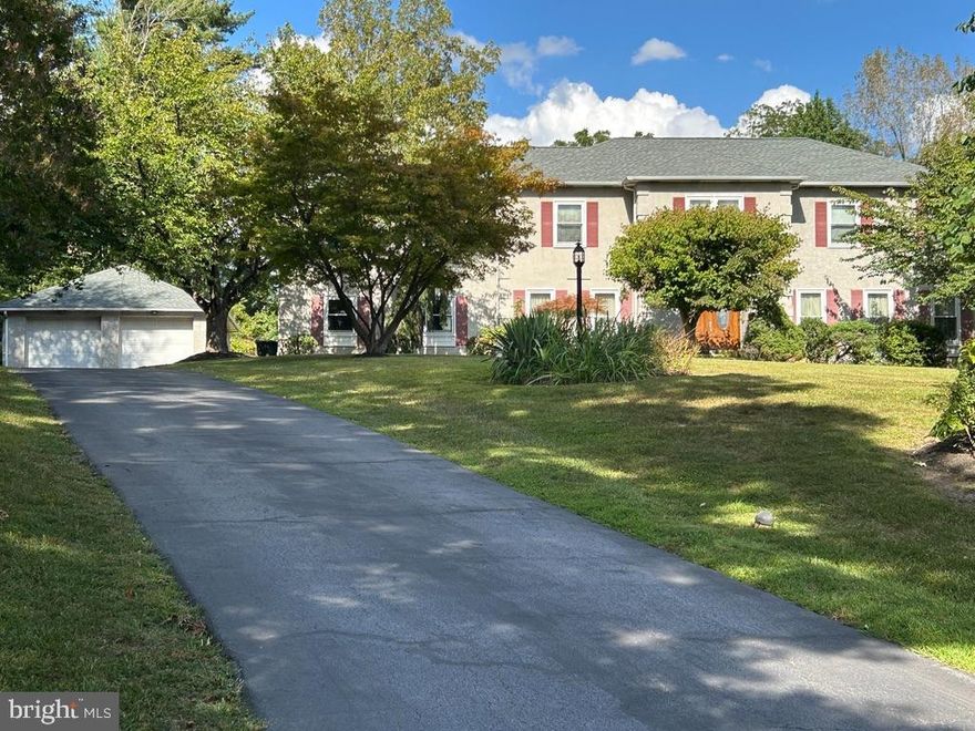 Nestled on a quiet cul-de-sac in the heart of Lafayette Hill, this exceptional home sits on 1.5 acres of beautifully landscaped grounds. Step into the inviting foyer, flanked by coat closets on either side and you’ll immediately feel at home. To the right, a spacious living room welcomes you with handsome hardwood floors, while the dining room to the left offers the perfect space for family gatherings and more formal meals.

The freshly painted granite kitchen is a chef’s delight with stainless steel appliances including a Viking oven, Bosch dishwasher, and convenient bar sink. A separate breakfast area flows seamlessly into the family room (also just re- painted), where a wood-burning fireplace, built-in shelves and hardwood floors create a warm and inviting atmosphere. From here, step into the 3-season sunroom overlooking the grounds.

Upstairs you’ll find the master suite is a retreat in itself with a large sitting room, walk-in closet, a luxurious bath featuring a Jacuzzi tub, granite countertops, a separate make-up area, and a handsome walk-in shower. There are 3 additional bedrooms  which are the size of master  bedrooms - so much space! New carpets have just been installed on the staircase and in all bedrooms except one.

The finished lower level has brand new carpets and offers endless possibilities—home gym, playroom, hobby space, or second office. Outside, the property continues to impress with an attached 2-car garage PLUS an oversized detached 2-car garage (28x24), ideal for extra cars, storage, or lawn equipment. And when summer arrives, the heated pool will be your personal paradise.

Roof  - 5 year; Water heater - New in 9/25; Dual zone HVAC - 3 and rouhgly 8 years; Pool heater -3 years.

This one-of-a-kind Lafayette Hill property is located within the award-winning Colonial School District, just minutes from Miles Park, Valley Green, local shops, restaurants, King of Prussia and Plymouth Meeting Malls, train stations, and major roadways including 476, the Schuylkill Expressway, and the PA Turnpike.
Great Home, Great Price, Great Location, Location, Location!