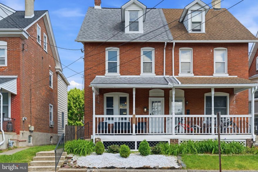 Welcome to this charming 3-bedroom, 2-bath twin nestled in the heart of Lansdale! Offering the perfect blend of character, comfort, and location, this home features a beautiful loft space with vaulted ceilings — perfect for a home office, reading nook, guest space, or bonus living area. Step outside to enjoy the spacious deck and backyard, ideal for entertaining, relaxing, or enjoying summer nights with friends and family.

Located on a great street just minutes walking distance to Main Street, you’ll love having Lansdale’s vibrant downtown right at your fingertips, filled with local shops, restaurants, breweries, farmers markets, festivals, and year-round community events. Amazing location, charming home, and endless opportunity to enjoy everything Lansdale has to offer!