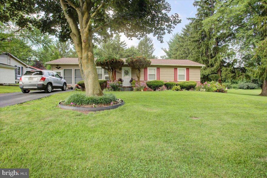 Price Reduction!!  This property is being sold "AS IS".  Welcome home to this well-maintained 3-bedroom, 1 bath rancher nestled on a spacious .55 acre lot in a quiet setting.  This property offers the best of both worlds-peaceful surroundings and easy access to I-81 for a smooth commute to MD/PA.
Inside, you'll find a comfortable layout with a newly remodeled kitchen and laminated hardwood floors for easy clean-up.  Outside, enjoy the large yard-ideal for gardening, outdoor entertaining, or simply relaxing and enjoying the beautifully landscaped surroundings.
Whether you're a first-time homebuyer, downsizing, or looking for a solid investment, this property offers comfort, potential, and a prime location.  Don't miss your opportunity to own a slice of tranquility.