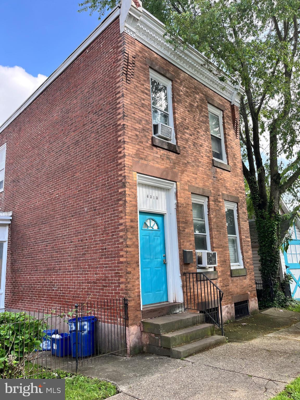 What a great opportunity To Rehab this single home priced like a row! Foyer entrance to Large rooms with High ceilings and great natural light. Heater new in 2020. Great yard and side patio are an added bonus. This home is ready for your rehab and HGTV ideas. Close to train, buses, shopping, schools and parks This is an opportunity !