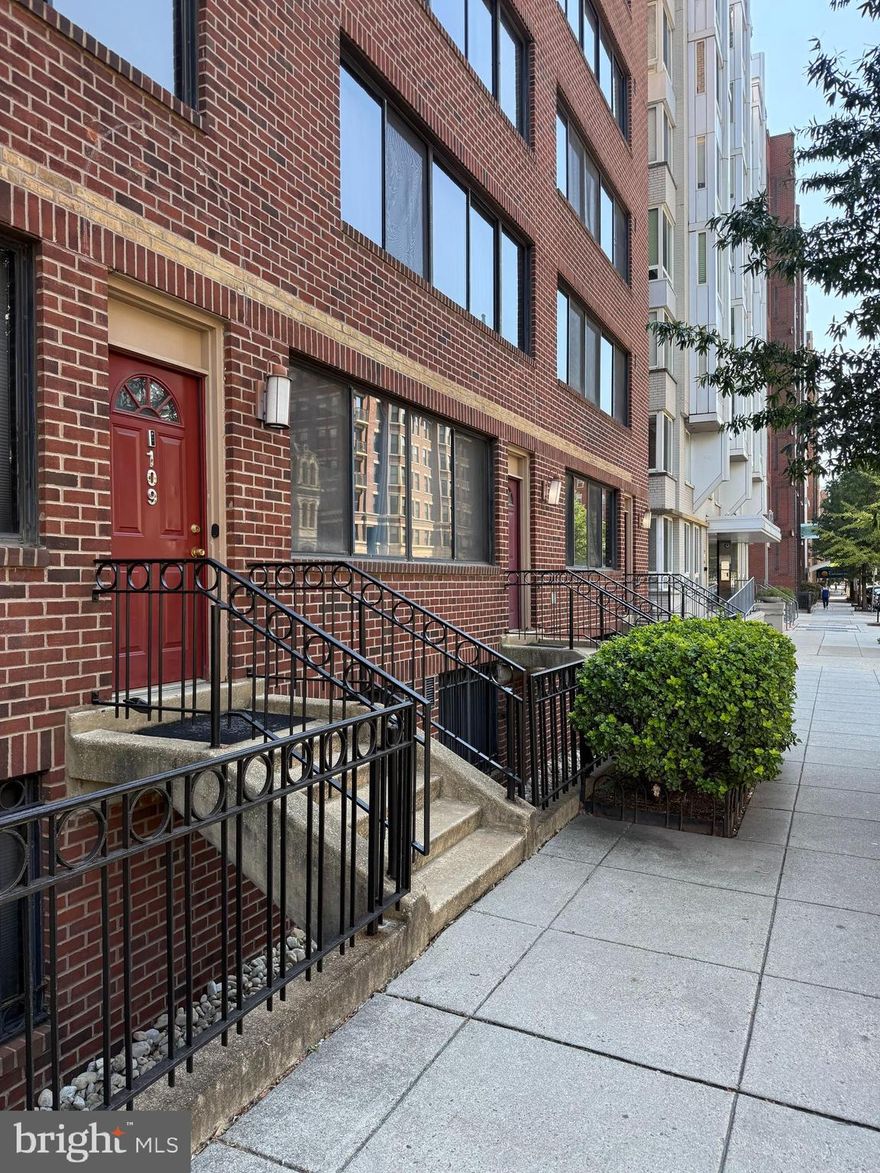 ***NEW PRICE***  Rarely available Townhouse Feel in Logan Circle—Private Entrance, Renovated Kitchen, Private Patio, Pet-Friendly Living & Utilities Included! 

Discover a Logan Circle residence that delivers both lifestyle and ease. The current owners have loved their time living in the Logan Park Condo Community and are now ready for their next chapter. 

Showcased by 980SF* with a private front door, sun-filled rooms, and an exclusive patio that opens directly to the courtyard, this two bedroom, two full bathroom home lives like a townhouse while offering the convenience of condo living. The renovated kitchen features new Stainless Steel appliances, fresh paint, and an oversized pass-through creating a great open feel in the main level - for weeknight dinners, weekend brunch, or hosting friends.  This incredible layout can naturally overflow into the patio or courtyard.

The primary suite includes an ensuite bath with a new toilet, pristine shower, and a custom built-in armoire.  The carpeted stairway was just recarpeted (10/2025).  The second bedroom is drenched with sunlight and offers plenty of space for a great work from home space/guest room combo.

Everyday comforts stack up with the building’s amenities: all utilities are included in the condo fee (internet separate), secure package delivery with building-manager notifications, private storage available for rent, and PETS ARE WELCOME in this community. Community spaces include a landscaped courtyard and a roof deck with broad skyline views for July 4th fireworks. An optional, separately deeded parking spot is also available for purchase.

Set in the heart of Logan Circle, you are steps to 14th Street dining, cafés, theatres, and nightlife, near Whole Foods and Trader Joe’s, with quick access to multiple Metro lines for travel across the city and downtown offices. Walk Score 98, Transit Score 100, Bike Score 99 say it all. Bonus quality-of-life features: no elevator wait and dual entry (front door or building lobby).

This condo is a rare mix of privacy, pet-friendly patio living, and prime location. Schedule your private showing today!
