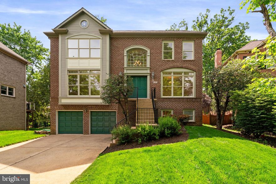 * PRICE IMPROVEMENT *  Welcome home to 404 N Lombardy!  This beautiful 5 bedroom 2-car garage single family home in Arlington has highlights that include new roof, newly painted entire house, new carpeting on upper and lower levels, hardwood on main, all newer stainless appliances, and a new HVAC system and hot water heater.

 Step into the realm of your wildest dreams as you cross the threshold of this enchanting sanctuary nestled in the heart of North Arlington. Behold, a captivating symphony of modern elegance and timeless charm awaits you in this exquisitely crafted 5 bedroom, 3.5 bath haven.

Your journey begins as you grace the all-hardwood main level, where a majestic two-story foyer extends a warm embrace, beckoning you deeper into its embrace. Ascend the staircase, newly carpeted, leading you to a realm of ethereal beauty and unparalleled comfort.

Within the embrace of this luminous abode, discover an opulent living room adorned with three grand windows, allowing the golden rays of sunlight to dance freely across the room, casting enchanting shadows upon the walls. Glide effortlessly into the culinary haven that is the kitchen, with tasteful granite countertops and taller cabinetry and a cooktop in the island, whispering tales of culinary adventures yet to unfold. Admire the elegant dance of newer stainless steel appliances, a symphony of innovation and sophistication, inviting you to unleash your inner gourmet chef.

As evening descends, find solace in the embrace of the family room, where a cozy fireplace beckons, casting a warm glow upon the room, while two sets of doors invite you to step out onto the deck, where moonlit soirées await beneath a blanket of stars.

Retreat to the upper realm, where dreams take flight amidst the plush comfort of newly carpeted bedrooms, each a sanctuary of tranquility and serenity. Behold the grandeur of the primary bedroom, a haven of luxury boasting two walk-in closets and a sumptuous en-suite bathroom adorned with dual vanities and a decadent Jacuzzi, where the cares of the day melt away in a symphony of bubbles and bliss.

Descend into the lower level, where the magic continues to unfold, revealing a realm of endless possibilities. Discover the allure of the 5th bedroom, a sanctuary of rest and rejuvenation, where dreams take flight amidst the gentle hum of the night. Unwind in the cozy embrace of the den area, where a second fireplace beckons, casting a warm glow upon the room, while a small wet bar stands ready to play host to your most enchanting gatherings.

Step outside into the embrace of nature's splendor, where a landscaped backyard awaits, a canvas of verdant beauty and tranquility. Bask in the serenity of the patio, where moments of quiet contemplation unfold amidst the gentle rustle of leaves, or ascend to the second deck, where laughter and merriment abound in a symphony of joy and camaraderie.

And as if by magic, the wonders of this enchanting abode are further enhanced by the gift of modern amenities, including a new roof, freshly painted walls throughout, and a new HVAC system and water heater, ensuring that every moment spent within its embrace is nothing short of perfection.

But the enchantment doesn't end there, for beyond the confines of this exquisite sanctuary lies a world of endless possibilities, with shopping, dining, and several local parks just moments away, beckoning you to explore and discover all that this vibrant community has to offer.

Welcome home to a world of enchantment and endless possibility. Welcome to your dream home in the heart of North Arlington.