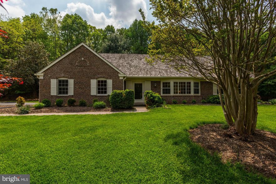 Unbeatable Value on an Incredible Opportunity to own in prestigious Potomac Falls. Welcoming 4br/3.5ba spacious brick home on an incredible 5+wooded and grassy acres backing to parkland.  Freshly Painted with beautiful h/w floors.  Let the outdoors in. Your own private retreat in a country setting 20 minutes to DC and under a mile to Potomac village. Impeccably maintained and ready to occupy.