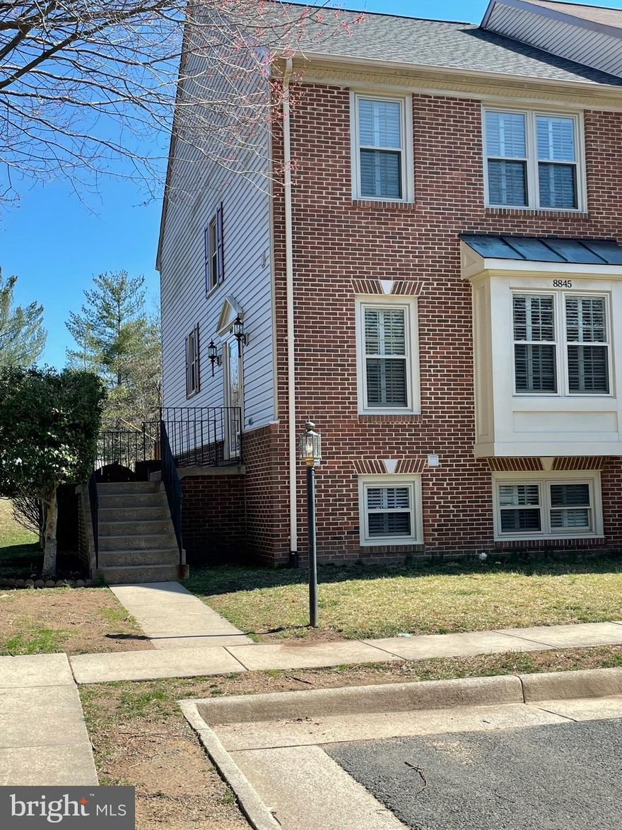 NOTE: Home occupied, photos were taken prior to current tenant move-in<br>-Gorgeous 3-level end unit townhouse with open floorplan available 6/22 (maybe slightly earlier if needed).<br>-Hardwood floors on main and both staircases<br>-All 3 upper bedrooms also have hardwood floors & ceiling fans, plus the primary bedroom has a great walk-in closet<br>-Primary bath has double vanity, soaking tub, and walk-in shower<br>-The Kitchen boasts Stainless steel appliances, granite countertops, and a large breakfast area<br>-Separate dining room adjacent to living room<br>-The fully finished carpeted basement has a convenient laundry area along with a 4th bedroom and a full bath<br>-On a nice day entertain on the beautiful deck with a view of the tot-lot and open common area. The deck has stairs leading down to a fenced backyard with extra space afforded to the end unit townhouse<br>-House has been well maintained<br>-Landlord desires minimum 24 month lease but longer is possible too<br>-Owner will consider 1 dog with an additional $100/month pet rent<br>-No Smoking on the property, interior or exterior  by residents or guests<br>Tenant pays $100 Repair Deductible for each repair<br>-PARKING is unassigned but tenant says there is plenty of parking and spaces have not been an issue for them<br>-Online application available through Rentspree (have your agent send you the link)<br>-Application fee $49/adult<br>-Good credit a must!<br>-Desired  income $140,000-NO MORE THAN 2 INCOMES TO QUALIFY (we count 2 lowest incomes).  Income  may be offset by Military Housing Allowance (BAH).  Self-employed will need to submit 2 years tax returns (adjusted gross income) to qualify<br>-South Run Rec Center and Lake Mercer nearby<br>-Commuter lot nearby plus easy access to Franconia Metro & VRE down Fairfax County Pkwy<br>-HOT lanes access also down Fairfax County Pkwy/Franconia Bypass<br>-Giant Food under a mile at Huntsman Shopping Center, other shopping options in Springfield include New Whole Foods, Trader Joes, Safeway, LIDL, etc<br>Fort Belvoir down the Fairfax County Pkwy