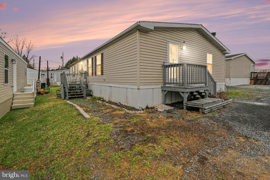 Welcome to this well-maintained 3-bedroom, 2 full bathroom double wide located in the quiet community of Kingsbury MHP within the Cumberland Valley School District. This home offers a spacious layout featuring a comfortable living room, a dedicated dining area, and a cozy family room complete with a wood-burning fireplace, perfect for relaxing evenings.

The kitchen has been updated with beautiful granite countertops, providing both style and functionality. A separate laundry room adds convenience, and each bedroom includes its own walk-in closet, offering plenty of storage space.

If you’re looking for comfort, space, and a peaceful setting, this home is one you won’t want to miss!