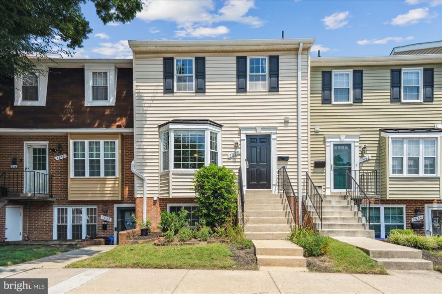 Step into this beautifully maintained 3-bedroom, 2.5-bath townhome, freshly painted and ready for you to move right in. Enjoy a spacious living and dining room combination that flows seamlessly into a generously sized eat-in kitchen—ideal for entertaining or casual family meals.  Upstairs, the primary bedroom features its own private bath, accompanied by two additional bedrooms and another full bathroom. The lower level includes a convenient laundry area with a washer and dryer, plus direct access to the fully fenced rear yard—perfect outdoor gatherings. 🏊‍♂️ The community boasts fantastic amenities, including a swimming pool and tot lots for endless fun. With easy access to I-95 and ICC (200), you're perfectly positioned between Washington, D.C. and Baltimore, surrounded by premier shopping, dining, and entertainment.  Don't miss this home in your search!!!  You will not be disappointed........