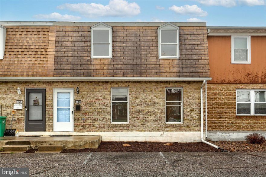 Welcome to this freshly painted 3 bedroom, 1.5 bath townhome featuring new carpet, new kitchen appliances and a rear yard with patio and storage area!  Enter the Foyer with tile floors leading to the spacious Living Room with closet and plenty of natural light!  The large kitchen/dining area features tile floors, new appliances, a laundry area, half bath with new vanity and access to the rear yard.  Enjoy the patio and rear yard and there is a nicely sized storage area, too!  A super convenient location, off street parking and no association fees!  A wonderful place to call HOME!