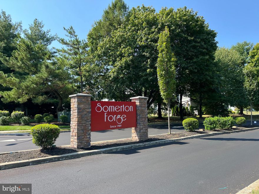 Welcome to this comfortable and charming end-unit townhome in the highly sought-after Somerton Forge neighborhood in Lower Southampton. This home boasts a large abundance of natural light with an open floor plan throughout the entire home. This spacious three- bedroom, two-and one-half bathroom with an additional Entertainment room/ or a 4th bedroom exudes charm and comfort. This additional room over the garage is not offered in most homes in this development. Some top features include:  stunning hardwood floors, wood burning fireplace, the primary suite with a walk-in closet and a private bathroom Thisupdated bath room features a walk in shower and Jacuzzi tub with  views overlooking open space. The finished basement offers versatile space that is ideal for a media room, home office, gym, or playroom with garage access. This townhome is in the prominent Neshaminy School District and in a perfect location to many major retailers, Route 1, Route 532 and easy access to Philadelphia.  The community is well managed by a Homeowners Association (HOA), ensuring the neighborhood remains pristine and most importantly enjoyable for its residents.  This home is one of a kind and also one of the largest townhomes in the Somerton Forge. It is a perfect place to create lasting memories and call your home.  Schedule a showing now and take your firsthand experience at 185 Forge Lane.