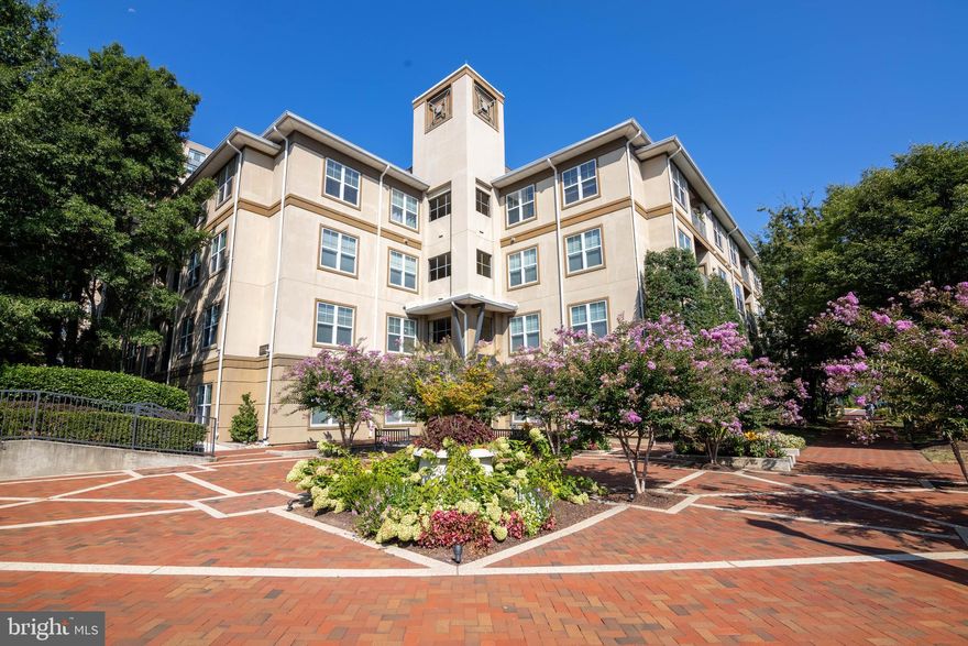 HUGE price drops. Most units have one reserved parking space. This beautiful unit also has its own garage, A $50,000 option when the units were new. Don't miss this opportunity. Rare top-level unit with covered parking space plus private garage. 2 bedroom 2 bath condo. Many upgrades include stainless steel appliances, granite counters, custom 42" cabinets, and wood floors in the kitchen, dining area, and living room. Soaking tubs in both bathrooms. Ceiling fans in both bedrooms. Secure building with recreational facilities including pool, exercise room, concierge service. Convenient North Bethesda location just off Rockville Pike. White Flint Station has many amenities including a pool, hot tub, fitness center, meeting rooms, game rooms, and spacious courtyard for grilling and gathering.