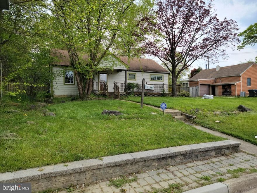 Available Immediately. Amazingly unique rental opportunity inside the beltway. New Paint, New LVP Flooring, Newly Renovated Bathroom. 3BR/2BA home features fully fenced yard, off street driveway, loads of natural light and an enormous family room. Kitchen with Stainless Appliances, Gas Cooking, and Cooktop with Hood. Application fee is $50 per applicant. First Months Rent and Security Deposit Required.