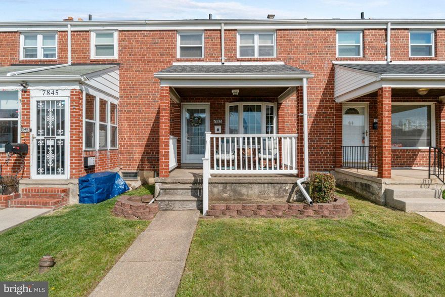 Welcome to your charming brick home featuring an inviting front porch. The main level boasts an open floor plan that bathes the living room in natural light, complete with a large bay window, while the spacious dining room seamlessly connects to the kitchen. Upstairs, you'll find three generously sized bedrooms with wall-to-wall carpeting and a full bathroom. The lower level has a cozy recreation room, which includes additional bonus space, a laundry room, and a half bath. The backyard offers a parking pad and a large shed for ample storage.  Don’t miss out on this opportunity; it won’t last long!