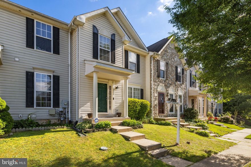 This stunning Odenton townhouse offers the ultimate in comfort and convenience. With 4 bedrooms and 4 bathrooms spread across three floors, there's ample space for everyone to unwind and personalize their living experience. The upper floor boasts three bedrooms, including a luxurious master suite with its own private bathroom. The main level features a bright open-concept kitchen with stainless steel appliances, perfect for hosting dinners or relaxing on the connected deck. Need a dedicated workspace or additional living area? The finished basement boasts a bedroom, bathroom, and a versatile living space, with a walk-out entrance to the backyard – ideal for creating a cozy haven, exploring rental possibilities, or simply enjoying the extra room.  Located in the desirable Seven Oaks community, this gem offers easy access to major highways and nearby amenities, making it the perfect place to call home.