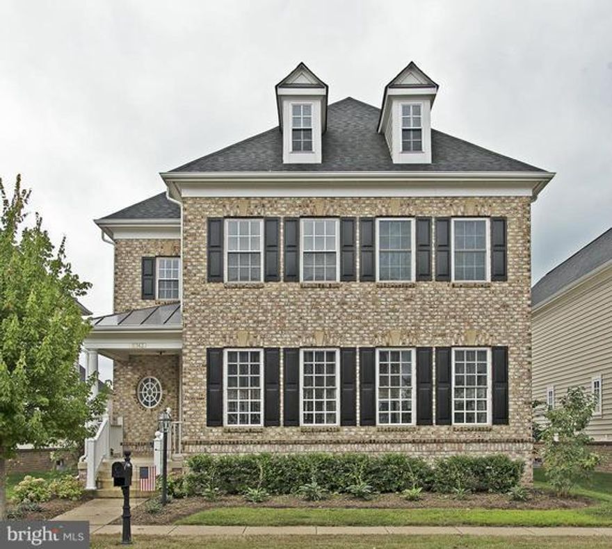 Solar Efficient Brick Front Colonial with 3 Finished Levels Close to VRE and Commuter Routes. Hardwood 2 Story Entry Detailed Molding Throughout Gourmet Kitchen with Granite&Gas Cooktop Main Level Office&Laundry Master Suite with 2 Walk-In Closets Tiles Bathrooms with Double Sinks Finished Basement with Poss.Guest Suite,Media Room, Brick Patio Also for Sale