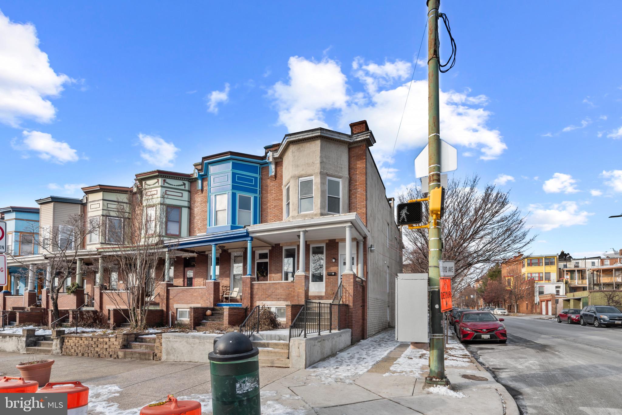 Amazing property in great location! Large corner unit located on the corner of Guilford avenue and east 28th street. Tons of natural light. Home encompasses the entire block! Great opportunity for home owner or investor !