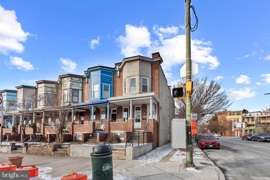 Amazing property in great location!  Large corner unit located on the corner of Guilford avenue and east 28th street. Tons of natural light. Home encompasses the entire block! Great opportunity for home owner or investor !