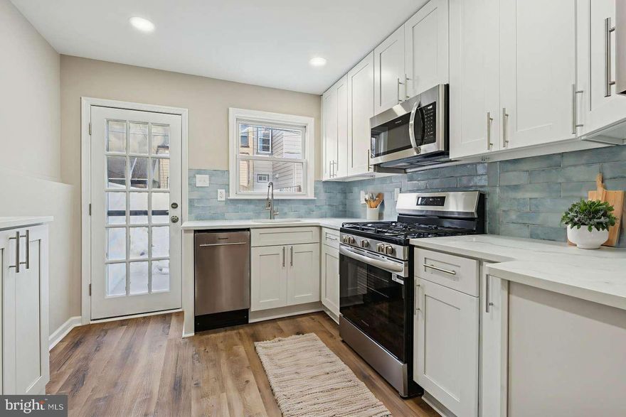 Welcome to 2324 S Alder St – Where modern comfort meets classic charm! Step into this beautifully renovated 2-bedroom, 1 full and 1 half bath home that’s move-in ready and thoughtfully upgraded throughout. Upon entry, you're greeted with brand new luxury vinyl plank flooring that flows through the spacious main level, offering both durability and style. The heart of the home is the stunning new kitchen, featuring sleek cabinetry and contemporary finishes plus all new stainless steel appliances. A convenient updated first-floor half bath adds to the home's functionality and guest comfort. Upstairs, you’ll find 2 well-sized bedrooms, filled with natural light and offering flexible space for rest or work as well as the fully updated upstairs bathroom. Downstairs, the basement offers storage and ample potential — whether you're dreaming of a home office, playroom, or entertainment area, it’s ready to be finished to your liking. New heating and central AC provide the home with worry free year round comfort. The private rear yard contains space for outside relaxing and entertaining as well as gardening. This is the perfect blend of thoughtful renovations and functional layout — all in a home ready to be loved. Don’t miss your chance for 2324 S Alder to be your new home!