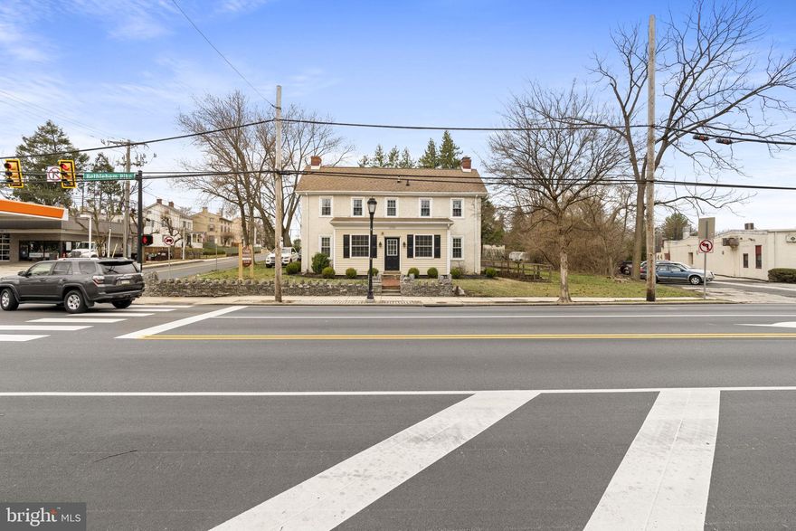 Excellent opportunity to own a mixed use commercial/residential property in the heart of Flourtown, PA. Located at the dynamic corner of Bethlehem Pike and Mill rd, this property offers an amazing chance for businesses seeking high traffic exposure, signage, easy access, and off street parking. The building features a private parking lot, 1,558sf well appointed professional office space  on the first floor and a 2 bedroom apartment located on the 2nd floor.  1701 Bethlehem Pike is perfect for a business owner looking to occupy the property or investor seeking rental income.  It has been very well maintained and owner occupied as a chiropractic office for over 20 years.  The office will delivered vacant and the apartment is currently rented.