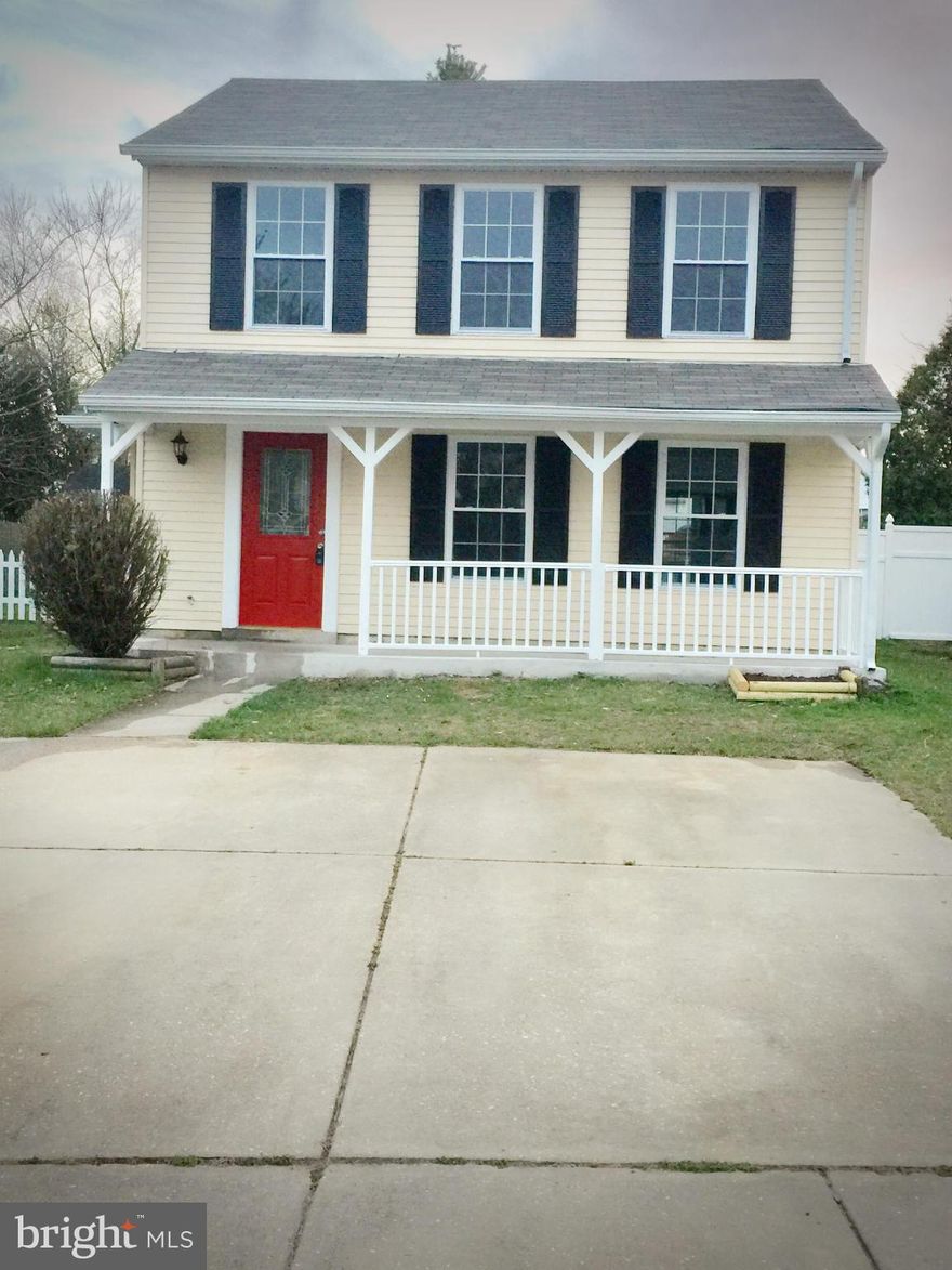 New kitchen with GRNT counter-tops, new STNL/steel appliances, new kitchen cabinets, new light fixtures, new plumbing fixtures, new floor tiles, new windows throughout, new HVAC, new roof, new washer and dryer, laminate floors in bedrooms and living room, GRNT vanities, front porch, fenced-in backyard, deck, storage shed. Free one year Home Warranty from seller if close with Cardinal Title Group.