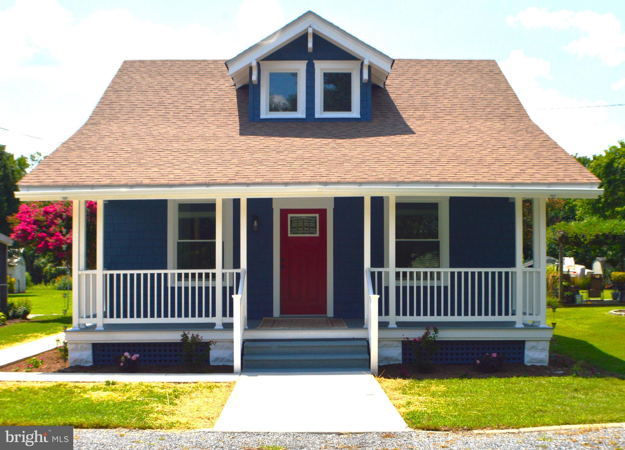 COMING SOON!!! Open House August 17th from 12pm-4pm!!!
Video Walkthrough https://youtu.be/OSE_N9hwPBk
Newly remodeled bungalow-style home in the quaint town of Cordova, Maryland! Just 15 minutes from Easton and other popular destination sites on the Eastern Shore such as Oxford and St. Michaels. This home has been updated with a touch of Americana. The kitchen opens up from the hallway to expose the new kitchen cabinets with a new granite countertop to compliment the new kitchen appliances. New replacement windows throughout the entire home to keep good air in and nature outside with clear views! There is a new HVAC system to keep your home comfortable all year round. The electric panel is updated to keep you powered. A new well and septic system will take are of all your water and waste needs. There is new flooring throughout the entire house including new carpet in all three bedrooms. Your new bathroom is spacious with new tile and tub.
This perfect starter home is within minutes of the award winning Chapel District Elementary School which was featured on the list of U. S. News' Best Elementary Schools. Cordova also provides a well maintained park with a playground and a pavillion with a little leage field, all within walking distance.
Come check out your new home in Cordova, MD!!!