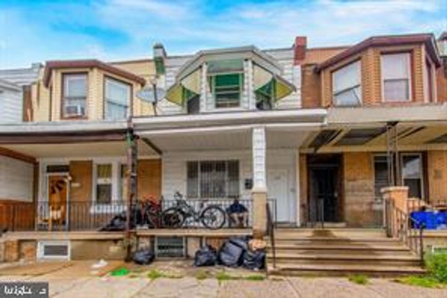 Duplex investment property located in West Philadelphia. This property is conveniently situated near shopping and transportation, and is close to three major universities. Priced to sell, this presents a good investment opportunity. You can choose to live in one unit while renting out the other to help offset your mortgage costs. Current tenants are on month-to-month leases and are responsible for paying their own utilities. Please note that a minimum of 24 hours' notice is required for showings.