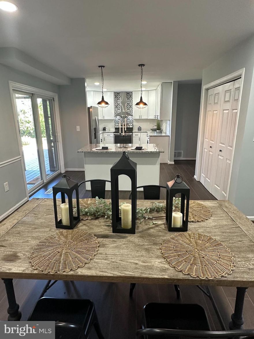 Welcome to 1316 Mayflower Dr, Bel Air MD, where you'll discover a fully renovated 5 bedrooms, 3.5-bathrooms with a Master Suite on the first floor. Beautiful colonial situated on a generous .85-acre lot. This exceptional residence has undergone extensive renovations in 2023, resulting in a modern and stylish home that is move-in ready.

Step inside and be greeted by a welcoming living room, providing a cozy space to relax and entertain guests. Adjacent to the living room, the dining room offers an elegant setting for formal dinners or casual gatherings. The family room exudes comfort and is perfect for unwinding with loved ones.

The beautifully renovated eat-in kitchen is a chef's dream, boasting top-of-the-line appliances, ample cabinetry, and a thoughtfully designed layout that enhances the cooking experience. From the kitchen, step out onto the screened-in porch and deck, where you can enjoy the serene surroundings while savoring your morning coffee or hosting outdoor gatherings.

Make your way to the upper level, where you'll find four spacious bedrooms and two tastefully renovated bathrooms. The primary bedroom is a private oasis, featuring a walk-in closet and a luxurious ensuite bathroom, creating a spa-like retreat for relaxation and rejuvenation.

Outside, the expansive .85-acre lot provides ample space for outdoor activities and offers endless possibilities for customization, whether it be adding a pool, creating a garden, or building a playground. The lush greenery and mature trees create a picturesque backdrop, ensuring privacy and tranquility.

Located in the highly sought-after community of Bel Air, this property offers a prime location with convenient access to shopping, dining, entertainment, and major commuter routes. Experience the charm of suburban living while enjoying proximity to urban conveniences.

This fully renovated colonial is an exceptional opportunity that you won't want to miss. Schedule a showing today and envision the luxury and comfort that awaits you at 1316 Mayflower Dr, Bel Air MD.