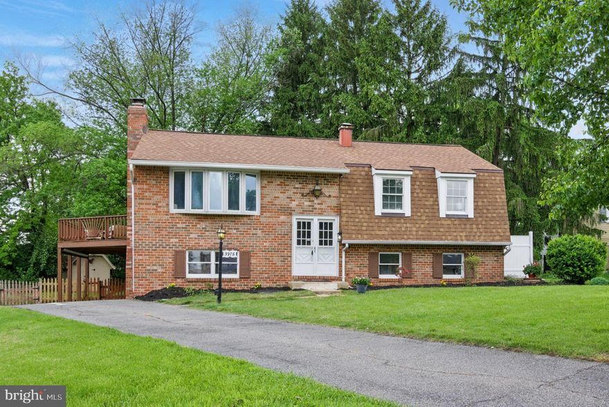 MULTIPLE OFFERS RECEIVED. ALL OFFERS DUE SATURDAY, 5/17, AT 6PM. At over 2100 square feet, this fabulous 4-bedroom, 3-full bath brick-front home is an absolute classic in the Mount Augustine community and offered at an exceptional price that may just be the RARELY AVAILABLE opportunity you have been looking for! Along with being a fantastic property, this move-in ready home also offers an incredible opportunity for value growth. With just a few more updates, this property has the potential to become a VERY LUCRATIVE INVESTMENT, adding substantial equity for the new homeowner. Located at the end of a cul-de-sac on an exceptional level lot with large front and fenced backyard, this home will not disappoint and hits the perfect balance of private living and every entertainer’s dream. From the moment you step inside you are greeted with a completely refreshed home; new flooring, new lighting and fresh paint have been implemented from top to bottom, creating a warm and inviting ambiance throughout. To help protect your investment, the architectural shingle roof was installed in 2019 and the AC unit replaced in 2024. The main level is flooded with an abundance of natural light from the bay windows, glass sliders and skylights to the rich wood tones of the luxury vinyl plank flooring, adding to the feeling of warmth while offering unmatched ease and durability. The natural tones complement any decor style, presenting a seamless blend of sophistication and practicality. The kitchen boasts solid wood cabinetry and stainless-steel appliance suite, including a brand-new dishwasher. With access from the kitchen and dining room, discover your massive deck dedicated to outdoor living. With both covered and open-air sections, this well-appointed space is perfect for grilling, entertaining guests, or simply relaxing at the end of the day with your favorite drink. Whether hosting lively parties or enjoying a quiet evening under the stars, this outdoor oasis offers the ideal setting for all your leisure activities while overlooking a sprawling backyard. A serene escape from the hustle and bustle of everyday life, the large backyard provides ample space to continue outdoor entertaining, creating a lush garden sanctuary or simply an area for play. The expansive primary suite presents another area for serenity and relaxation, and features a sizable walk-in closet and spacious attached bath, with enough room to eventually redesign in any way desired. The lower-level family room is centered by a brick, wood-burning fireplace and doesn’t feel like you are in a basement at all with lots of natural light and direct access to the backyard. The large bonus room can be perfect for use as a fourth bedroom, office or entertainment space. This level also features the third full bath and a large storage room or workshop area. This property is in an ideal location for shopping, restaurants, and commuting to both Baltimore and DC. Schedule a showing today and experience the perfect blend of comfort, style, and convenience.