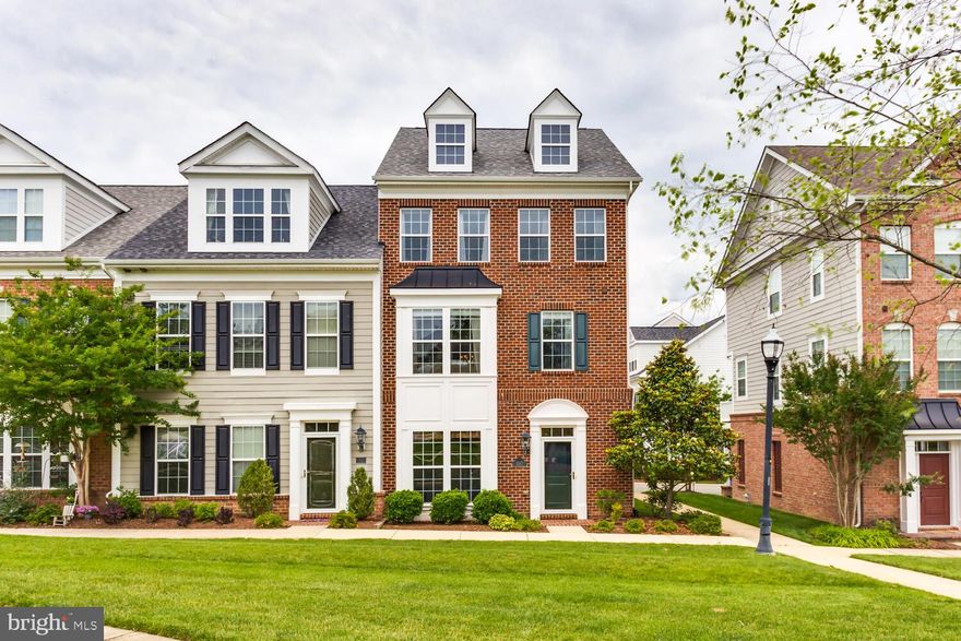 Looking for low maintenance living??  This is a meticulously maintained end-unit townhouse in sought after Steeplechase!  All of the lawncare is done for you so just move in and enjoy!  Pride of ownership shows throughout this beautiful 3 bedroom, 2.5 bath home.  Study/office on the main level could be used as a  4th bedroom.  Main level offers a nice open floor plan with gleaming hardwoods!  Family room with gas fireplace is open to dining area and kitchen with large island.  Makes for a great space to entertain! Not to mention the  additional outdoor space with the deck off the kitchen.  The upper level includes 3 bedrooms and 2 full baths.  Owner's suite has a large walk-in closet and owners bath with double vanities.   The laundry area is also conveniently located on the upper bedroom level.  All of this with a 2 car rear entry garage!  This community offers a clubhouse, pool, and fitness center.  There are also walking and biking trails nearby.  This one won't last long!