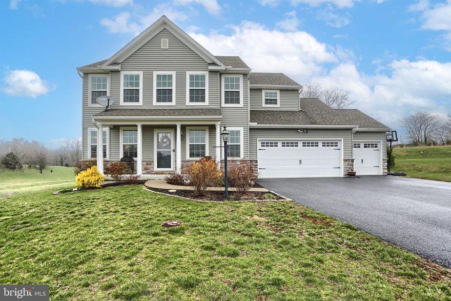 Be the Envy of your Pinterest Friends in this amazing home with numerous upgrades including large kitchen island/breakfast bar which opens to family room & .outdoor living spaces!  Grab your coffee....enjoy  the private back yard completed with extensive patios/pergola/deck & your own pool!  You will also find  many spacious rooms including dining/breakfast nook (overlooking your peaceful backyard space),  designated dining room, office/flex space, mudroom & half bath all on main level.  Upstairs features 4 bedrooms, including Primary with En-Suite (double sinks & soaking tub/shower combo) & WIC, plus another full bath & bright laundry room.  For additional space, the lower level finishing project is almost completed & ready for your finishing touches.   The oversized 3 car heated/cooled garage is certain to please any car buff.... your cars will appreciate it too!  Awesome location as only a short drive to Hershey Co, Hershey Med Center, Lebanon VA, Indiantown Gap & major roadways/airports.  
  Schedule your private tour now to see why this highly desirable community sold out so quickly in one of the highest rated school districts! 

This is a job transfer....... You Win!