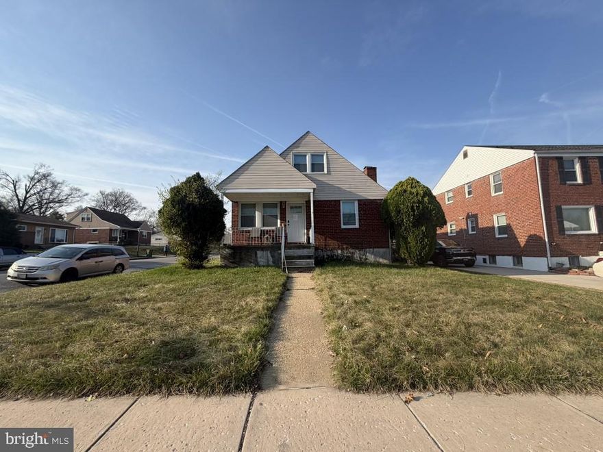 Affordable price for a single family home with a desirable leveled corner lot and within walking distance to bus stop, school and shopping center.  The front covered porch welcomes you to this cozy yet spacious home. As you enter, you are greeted by the ample living room that leads you to all areas of the home. Towards the back you will find the opened kitchen with a breakfast bar which overlooks the dining area. Here you will also find a door that leads you the nice fenced backyard, which is perfect for hosting BBQ's or summer picnics. Continue your tour and you will find 2 equally sized bedrooms with lots of natural lighting and closet space. A full bathroom sits right in between both rooms. Ascend upstairs where you will find 2 additional large bedrooms and another full bath. For added living space or storage, the basement offers just that and features another full bath. Excellent investment opportunity.