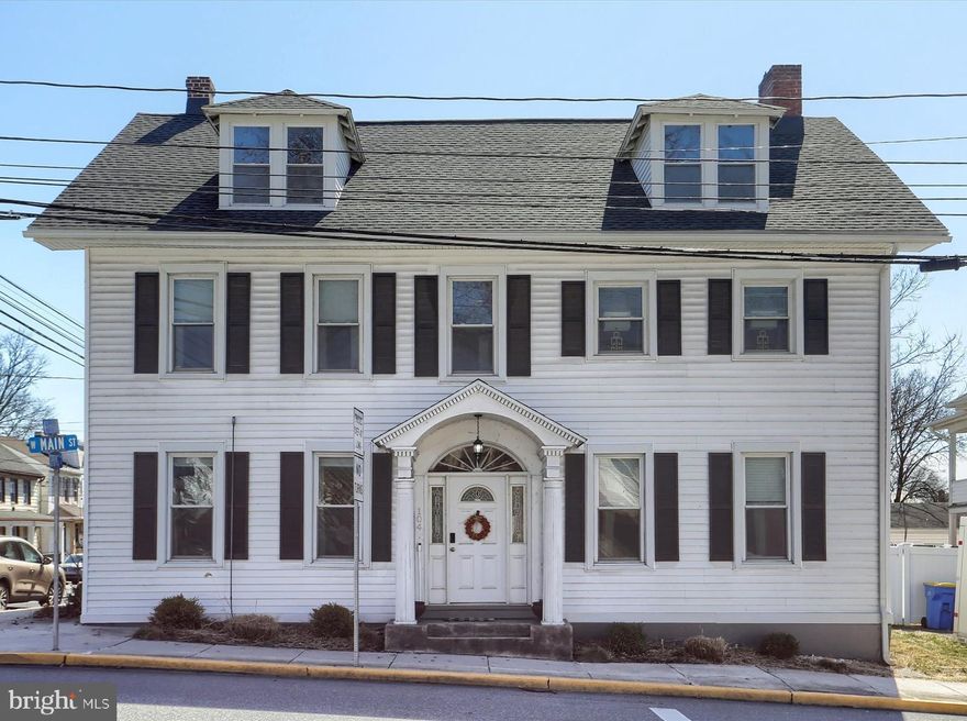 Please see our Virtual Tour...click on icon @ top of Listing Sheet under the address that says, "Virtual Tour".

Historical Background:  
Documents from the turn of the century show this house, which was built in 1870, as part of the Springer Estate. In 1922 it became the property of Ira R. Springer and his wife, Rachel Fielding Hutchinson Springer. Rachel, a playwright and local theater director, was the daughter of Charles Henry Hutchinson, author of Chronicles of Middletown, and a direct descendant of George Fisher, Middletown’s founder. Since Rachel’s death in 1952, the house has had a variety of owners. In recent years it underwent back-to-back foreclosures. The bright and cheery home was purchased in 2008 by Dana Elzi who has renovated much of spacious interior, replaced its many windows, and made it cozy with a blanket of insulation and a modern
heating system.

Home Description:  
Welcome to this stunning 2-story historical colonial home in Middletown. You will fall in love with the quality and charm that this large, 3500+ sq. ft. living space provides for you. The open floor plan with bright and sun-filled rooms boasts quality and character as you first walk through the front door. You will appreciate the majestic columns, crown molding and hardwood floors. Soak in and notice the detail and history that embraces this home! You will enter the formal living room with a library and go through the hallway to a formal dining room that joins the fabulous, remodeled kitchen. It has granite countertops, stainless-steel appliances and a beautiful kitchen island. Then segway through this gorgeous kitchen to a large, comfortable family room! Plus, there is a full bath on the first floor! There is a side entrance door from Spring Street as well as another entrance from the driveway. In addition, there is a chairlift to the second floor which will make life easy for all members of the family regardless of age. The second floor boasts 4 large bedrooms, 2 full bathrooms and even a balcony overlooking the rear yard. There’s also a fenced-in yard and a wraparound porch with tons of privacy that awaits you!!! It has off-street parking with your own driveway. Finally, there is a walk-up attic that is easy to access. The home is minutes from major highways to Harrisburg, Bus & Train Station, Hershey, HIA airport and the Penn State University, Middletown Campus.
Make your appointment now to see this lovely home with all its historical
charm!