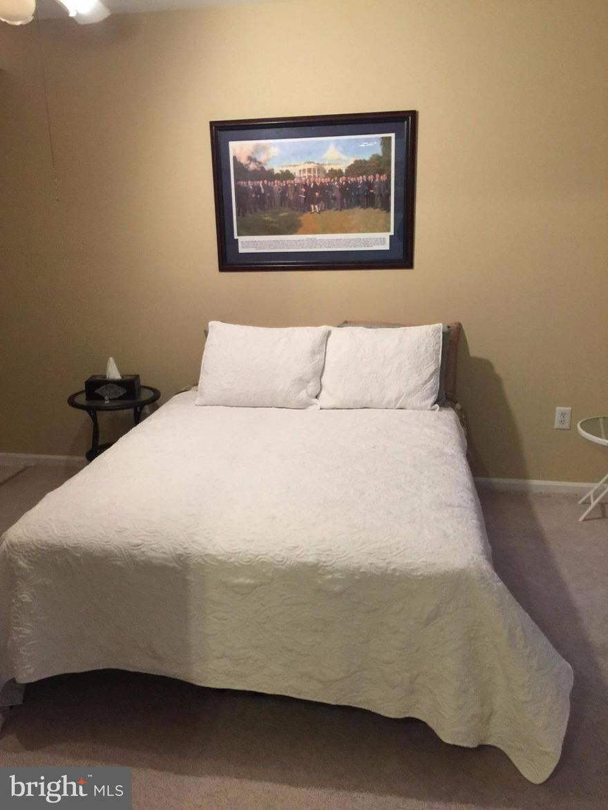 Property has new carpet and paint! Show's great... all neutral! Move in condition! Former model home has great foyer area, walk out basement, large deck, fully fenced level back yard, spacious master bedroom. End unit, lots of privacy. Center island in large, eat-in kitchen. Nice railing in living room, huge windows bring in the light!