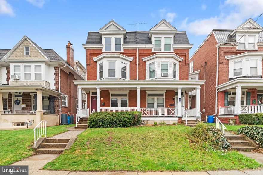 Welcome to this beautifully updated Twin home in the heart of Norristown!

Step onto the inviting front porch and into a spacious living and dining area—perfect for entertaining or relaxing . The  eat-in kitchen provides ample room for cooking and gathering, and leads out to a fenced-in backyard ideal for outdoor enjoyment. A convenient half bathroom completes the main level.
Choose between two staircases leading up to the second floor, which features three generously sized bedrooms and a full bathroom. The third floor offers two additional bedrooms, perfect for a home office, guest space, or growing household.
Recent updates include brand new flooring and carpeting throughout (April 2025), freshly painted interiors (2025), and updated bathrooms (2025). Some windows have been replaced, and a new heater was installed in 2021 for added efficiency.  Brand new refrigerator.  
This move-in ready home blends classic charm with modern updates—don’t miss your opportunity to make it yours!