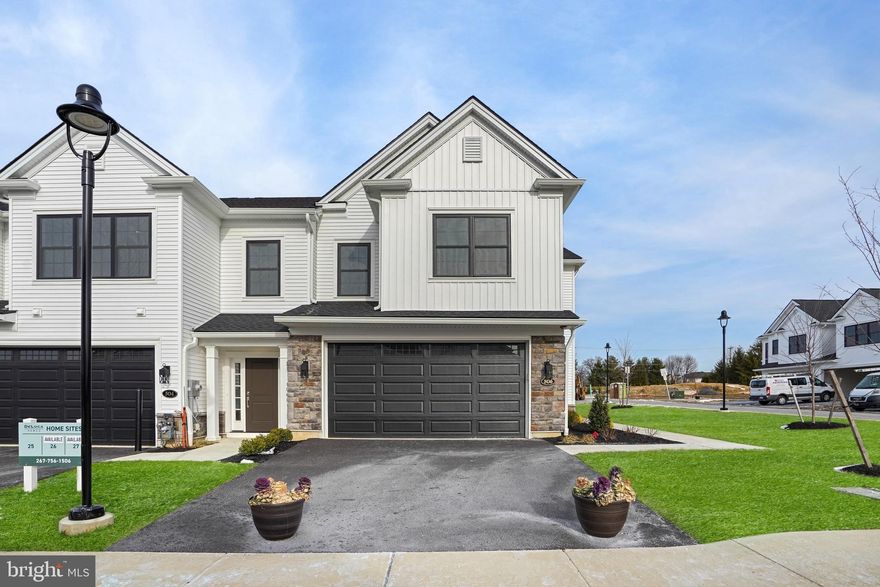 WELCOME to BARCLAY HILL - NEW 2025 PRICING! DeLuca Homes newest 55+ Community.  Model Homes tours are available every day. Also quick delivery homes are available today! Brookhaven Model WITH Basement and Deck - Welcome to your new luxury residence, where elegance and modern finishes combine to create the perfect living experience. This stunning home boasts a host of premium features designed for comfort, style, and convenience. Step into the grand family room with its soaring cathedral ceiling, creating an airy, spacious ambiance perfect for both relaxing and entertaining. The primary bedroom is a tranquil retreat featuring a sophisticated tray ceiling, providing an added touch of luxury.  The gourmet kitchen is a chef’s dream, equipped with high-end KitchenAid appliances, Century cabinetry, and under-cabinet lighting. The enlarged kitchen island offers ample space for meal prep and casual dining, while the beautiful ceramic tile backsplash and quartz countertops throughout the kitchen and bathrooms enhance the home’s elegant aesthetic. Your culinary endeavors are supported by a convenient gas grill line, ensuring your outdoor cooking experiences are just as delightful as those indoors. The oak stairs with painted risers lead you to the upper level, where upgraded carpet in all bedrooms ensures comfort underfoot. Recessed lighting throughout the home provides a sleek, modern look, and pre-wiring for ceiling fans in all bedrooms and the family room offers year-round comfort. Hardwood floors flow seamlessly through the main living areas, with ceramic tile in the laundry room for durability and ease of maintenance. The bathrooms are upgraded with ceramic tile, upgraded faucets, and quartz countertops. The primary bathroom features a frameless shower door for a spa-like experience. Additional features include a garage door opener with a keypad for easy access, and ceramic tile in the laundry room, making everyday chores a breeze. This exquisite home combines style, functionality, and luxury in every detail. Don't miss the opportunity to make it yours and experience the pinnacle of modern living. Schedule a viewing today and discover all the exceptional features this property has to offer.