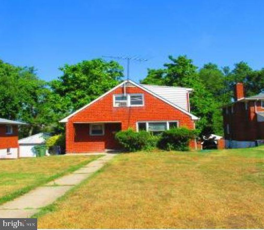 Auction. Great opportunity on this brick Cape Cod style home with basement. It offers approximately 1,344 square feet of living space with 3 bedrooms and 2 bathrooms. Built in 1959 updates are needed but has potential. Possible mold in basement reported. Property sold "AS-IS" without contingencies, repairs, warranties, guarantees or representation as to listing accuracy, property information, photo or other depiction included or described herein. Inspect prior bidding. Code Violations.