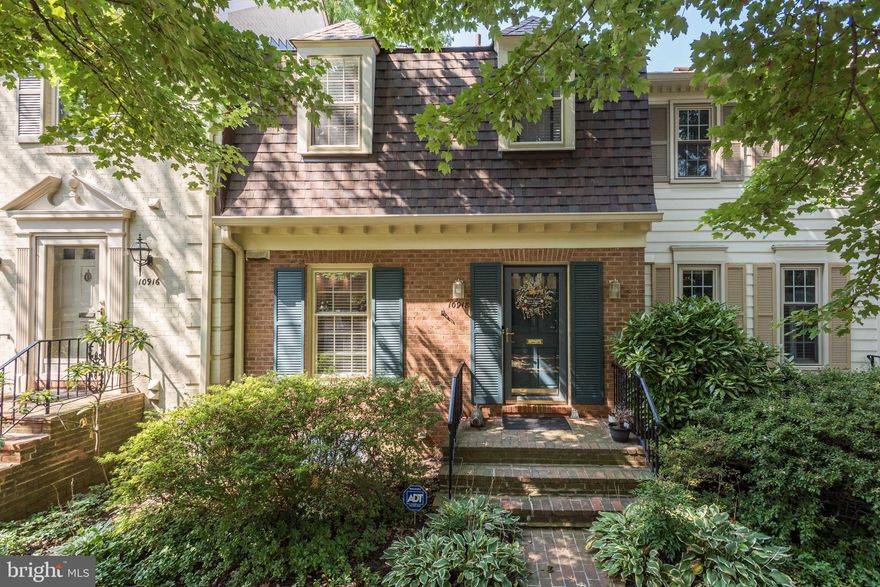 Welcome to this large Townhome Condo in Peaceful Crest of Wickford. Filled with natural sunlight, hardwood floors throughout, and three floors of living area. The lower level features a bonus room  with its own full bathroom and storage space. Large bright living area with a wood burning stove and built-in bookshelf. From here walk out to your very own fenced-in back patio backing onto a peaceful, landscaped area . The second level features a combination dining room and family room with a second fireplace and large windows with peaceful views. Updates include granite countertops and 16' ceramic tiles in the kitchen, fresh paint throughout and 80K bathrooms remodeled on the top floor. The upper level has a spacious master bedroom and upgraded bathroom. Another bedroom and full bathroom are on this level. Located near shops including Whole Foods, restaurants, Pike & Rose, the Bethesda Trolley Trail and just 15 minutes walk to White Flint station or Grosvenor-Strathmore Metro., 3 miles from Marc train in Kensington.  Walter Johnson school district and close to Goddard.  Open house Sat Sept 9th 1-3pm