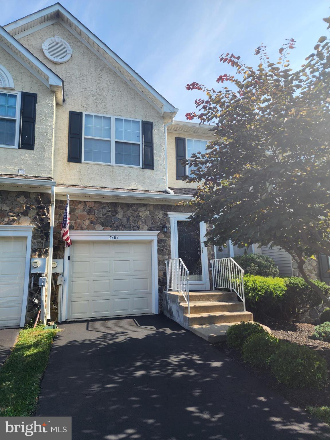 Your new home in the Willistown Chase community just hit the market! The monthly fees include lawn care and snow removal, making life even easier for you as the homeowner! The home is a 3 bedroom, 2.5 bathroom townhouse with built-in 1-car garage and driveway for private parking. The main level is open and bright starting with the living and dining area with crown molding, wood flooring, and modern light fixtures. The 2-story family room includes a gas fireplace centerpiece and lots of windows allowing natural light to pour in to the heart of the home. It's open to the updated kitchen that showcases stainless appliances, white shaker cabinetry, pantry closet, breakfast counter, and room for a small table. Here is also a sliding glass door to the deck and yard space for relaxing outside with family and friends. Upstairs, begin in the spacious owner's suite with dual closets and ensuite bathroom that includes dual sink vanity and separate soaking tub and walk-in shower. An additional 2 bedrooms, hall bath with tub shower, and laundry room complete the sleeping quarters. Unfinished basement for plentiful storage or the option to turn it into additional usable space. Don't miss this fantastic townhome! Schedule a showing today and make it yours!