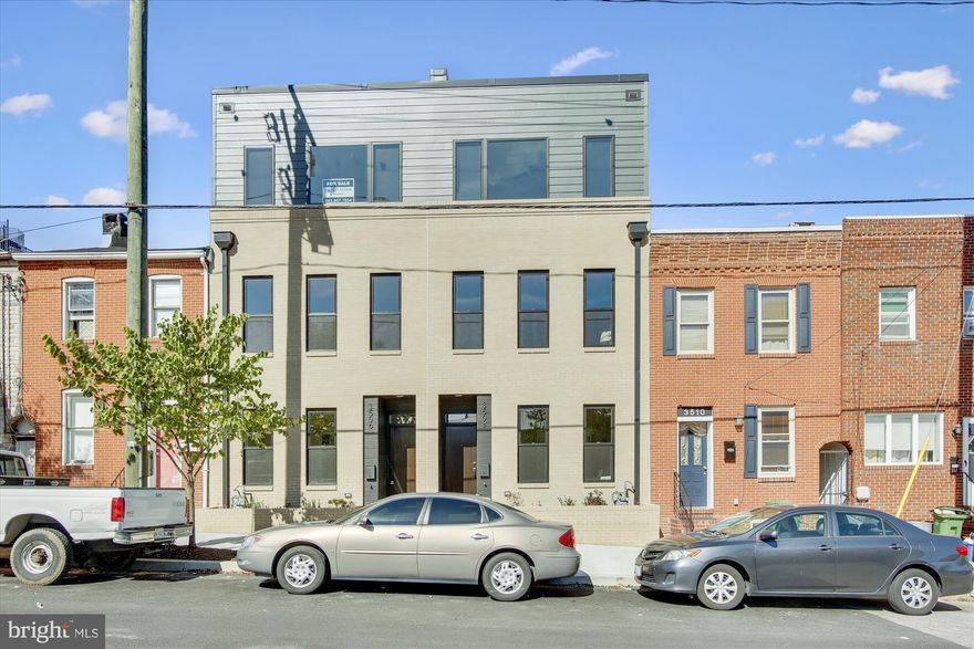 Stunning and Remarkable New Construction Custom Home Built by JCole Builders. Property offers 3450 square feet of premium finished living space measuring 17.3' in width and 60' in depth. A rarity in the city, this house features a true grass backyard measuring 17.3' in width by 36' in depth. In addition to the yard, this home provides an oversized detached garage (14' wide by 24' deep) with tremendous storage space and set up to support an electric vehicle. Finally, there are 2 side by side additional parking spaces. From a construction standpoint, the home features custom brick front, hardi-plank siding, TPO commercial roofing, IPE composite deck tiling, dual zoned 90% efficiency Trane HVAC system and a 80 gallon water heater. Set up as a 5 bed, 4.5 bath home, the builder has created versatility and ease to transition rooms into a home office/gym or additional family room. Property highlights include covered deck off of kitchen, roof-top deck, wet bar and most notably a remarkable mud-room (sink, cabinetry, bench, 2 exterior yard access points)! Features include white oak wide plank hardwoods, custom tiling throughout, 9' ceilings, Anderson windows, sliding barn doors and living level 1/2 bath. The kitchen includes custom soft close cabinetry, waterfall Quartz counters, island, designer fixtures, textured backsplash, commercial grade KitchenAid Stainless Steel Appliance package, white oak shelving, bonus eat-in breakfast dining area, professional exterior vented hood, pendant lighting, work station and dual pantry's. Other notable items include recessed lighting, ceilings fans (speed controls hard wired), walk-in closet, frameless glass shower door, custom closet systems, front planter, dual sink vanity, exterior lighting and much more! Builder to provide 2-10 Home Warranty.