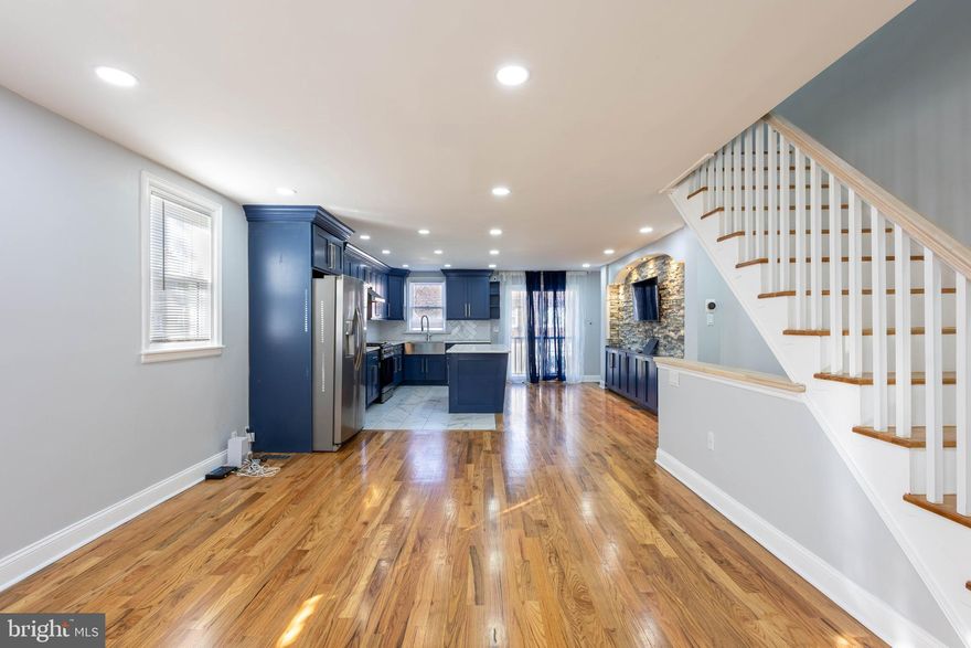 Welcome to this beautiful twin home on Longshore Ave in the booming Northeast! This home was completely renovated with the attention to details and nothing was spared! From the beautiful, quiet, sunny street of Longshore,  to the gorgeous uniformed, twin brick homes of this block, makes this a very inviting place to call "home". 

Stepping inside you will have a jaw dropping experience as the kitchen will  surely wow you. Brand new HARDWOOD FLOORS through the first floor, with the kitchen less than 2 years old and kept in immaculate condition, the future owner will surely enjoy this home for years to come. This open concept home is great for entertaining family and friends during the holidays and special events. 

Upstairs you will find 3 decent sized bedrooms with plenty of natural light filling each room, and 1 full bathroom that was also renovated less than two years ago. Heading to the basement is a finished basement with luxury vinyl planks floors for  amazing durability. This is a great space for extra entertainment space or whatever your hearts desire! The basement level also is a walkout level from the back to the newly paved driveway that could fit 4 cars. This is super rare in any Philly home. It's a great feeling to come home from work, grocery, especially in the winter and not have to fight for parking. 

Be sure to heart this home and schedule your visit soon, decent homes like this will not last! Or come visit me next Saturday at the open house.