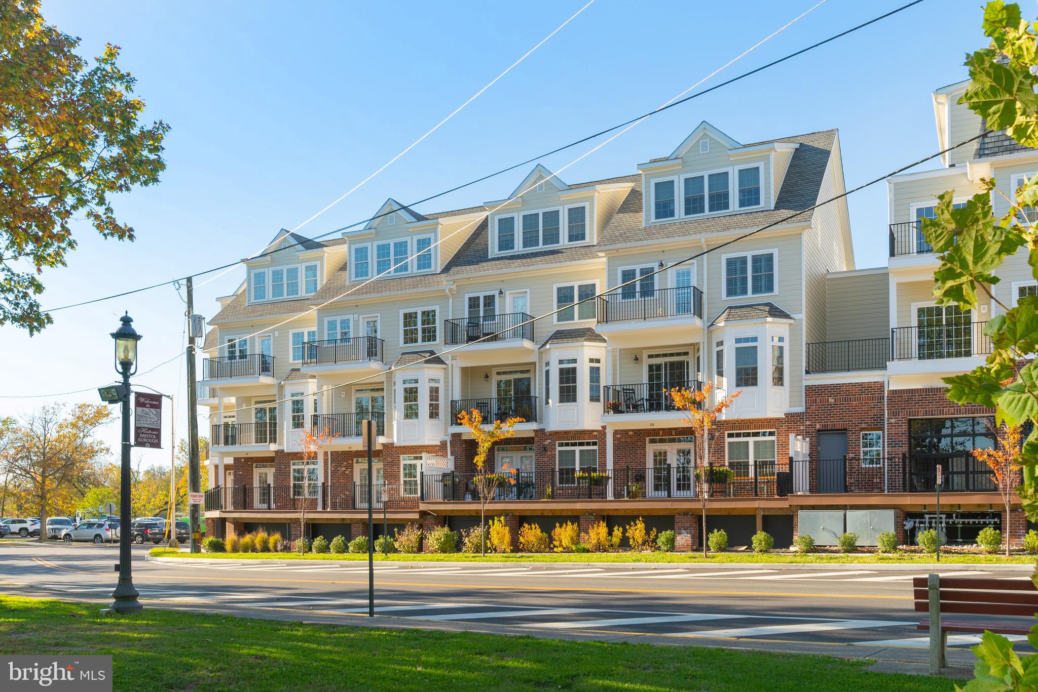 LAST TOWNHOME LEFT! Welcome to your permanent vacation home! "The Townhomes at 4 Mill St" is an enclave of luxury townhomes and condominiums ideally located on the waterfront of quaint Bristol Boro. This historic town offers so much from local cafes to amazing restaurants, all within yards of the homes. Each townhome offers over 3,000 sqft of living space, 2-car garage, and outdoor space as well as your own PRIVATE ELEVATOR accessing every floor. Each large townhome features an open floor plan with 4 bedrooms, 3 full baths, and 2 powder rooms. On the first floor of the home, you will enter a large tiled foyer space, perfect for getting ready to hit the town. The second floor is your open living room, kitchen, and dining room. The Chef's kitchen includes custom cabinetry, quartz or granite countertops, and stainless steel appliances. The natural light floods in from the large windows but you will also notice many recessed lights throughout. On this floor is a nice size balcony, perfect for morning cups of coffee or evening grilling. The third floor features 3 bedrooms and two full bathrooms. One of these bedrooms can easily be the primary suite. The 4th floor includes another potential primary suite but could also be used as a great loft or media room. The Townhomes at 4 Mill St are the perfect blend of home and lifestyle. The only thing missing is your design touch! Choose from a selection of high-end flooring, tiles, and countertops to truly customize this home to your taste. We welcome you to tour the property and fall in love with this beautiful community! Please inquire about the stunning renovation of the outdoor space across from the development which includes a huge park-like setting.