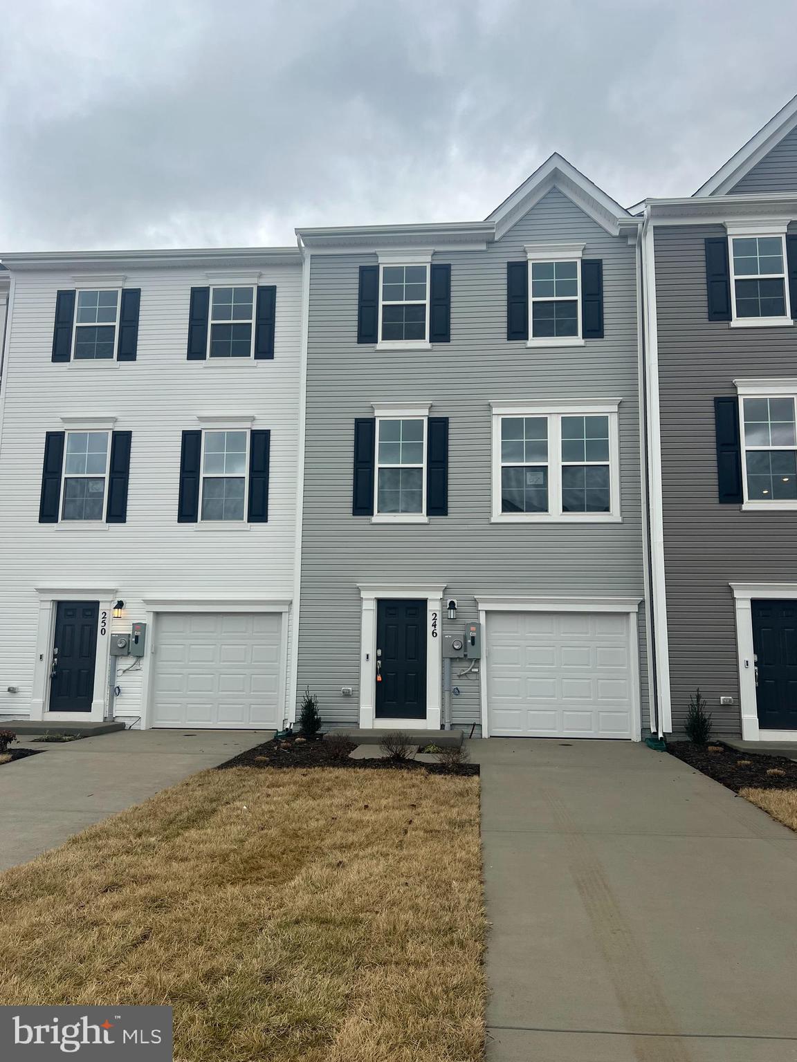 Ready to Move in Rental - Brand New Town Home 3 Bed Rooms, 2 Full Bath, 2 Half Bath, Upon entry of this wonderful townhome, a finished rec room (can use as a 4th Bed Room) with a Half bathroom. The main level offers luxury vinyl plank flooring throughout and a spacious living room with a powder room. The eat-in kitchen features an island, Granite countertops and stainless steel appliances with Spacious Deck. The spacious primary suite features a generous walk-in closet and an en suite bath with a dual sink vanity and an oversized seated shower. Two secondary bedrooms & full bath, a linen closet and a centrally located laundry complete the upper level! Set in a wonderful new community, In a prime location for I-81, Rt 11 commuters, mountain views, walking distance to shopping, and restaurants, and close to interstate just minutes from the VA,MD line. This rental may not last long.