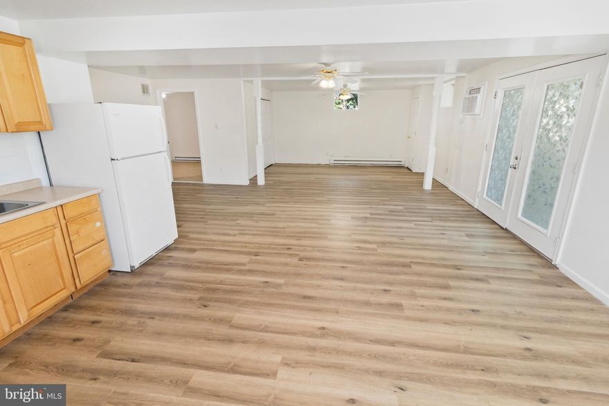 Updated photos coming soon a stove has been put in since professional pictures were taken! Newly remodeled 2 bed 1 bath ground level unit available for rent immediately. Large kitchen and dining area and a living room with ample space for even the biggest furniture pieces! No Pets. Call to schedule a time to see it!