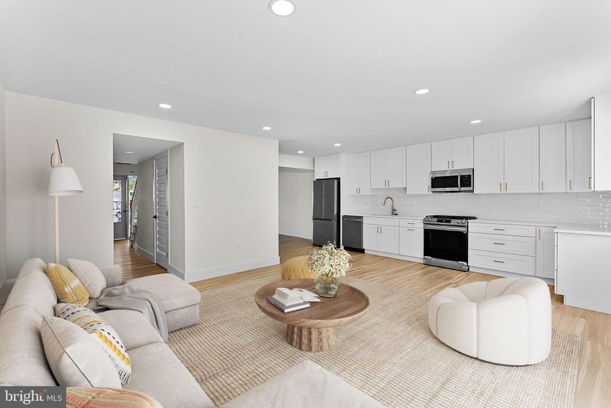 Step into this completely remodeled gem in the heart of Sterling! Nestled in a quiet cul-de-sac, this beautifully updated home offers a modern open-concept layout filled with bright natural light and brand-new flooring throughout both levels.
The stunning kitchen features all-new stainless steel appliances, plenty of cabinetry for storage, and gorgeous quartz countertops—perfectly open to the family room for effortless entertaining. From here, walk out to a brand-new patio and a fully fenced backyard—ideal for gatherings, pets, or private relaxation.
Enjoy the convenience of a main-level laundry area with a new washer and dryer, plus brand-new mechanicals including a new furnace, A/C, and water heater. A stylish new half bath completes the main level.
Upstairs, retreat to the luxurious primary suite featuring a double vanity and spa-inspired shower with dual shower heads. Two additional generously sized bedrooms share a fully renovated hall bathroom, offering comfort and style for family or guests. This is the home you've been waiting for—schedule your private tour today!