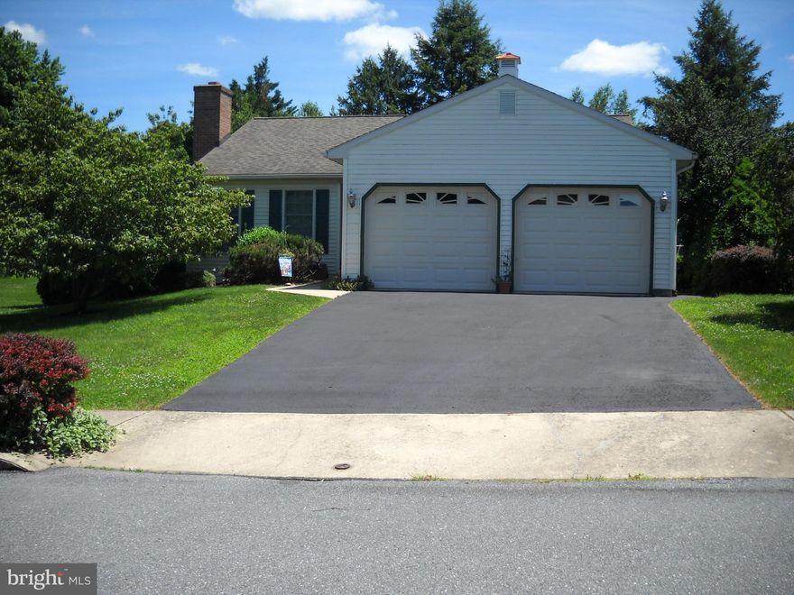 Nice ranch home in Foxbury development!  4 bedrooms, 2 full baths, full brick fireplace/chimney with a gas log, fenced back yard, screened deck, plenty of living space, 2 car garage and more!  Check this one out!