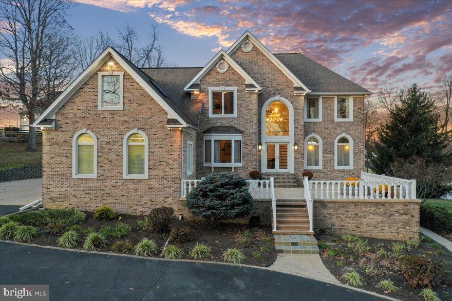 Superb mountain views in this exceptional 5 bedroom, 4.5 bath Shenandoah Valley residence. Enjoy views from every room in the home and over 2 acres of extensive outdoor living spaces including the gazebo, deck, slate veranda, and fire pit on the paver patio. Separate brick 1 room cottage has endless possibilities! Bring the outside in via the oversized windows throughout the home. Used as a bed and breakfast for years, the bedrooms are spacious and well decorated. The open floor plan and large great room make this the perfect home for entertaining. No detail goes unnoticed, with crown molding throughout, delicate wood trim on the curved staircase in the foyer, even the transition pieces have intricate wood carving.  Speaking of details, all appliances, dual zone HVACs, and roof are three years young. Located on a hill overlooking the vibrant downtown of Luray, the property is a peaceful oasis, while being only moments from restaurants and shopping as well as the picturesque Skyline Drive, Shenandoah National Park and Luray Caverns.