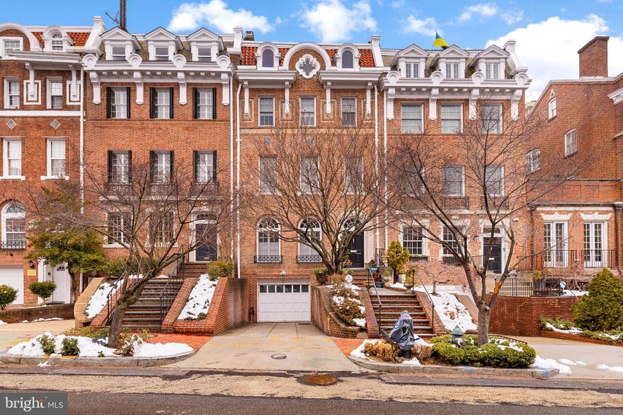 From the moment you arrive at 2125 Leroy Place NW, you’re met with timeless elegance. The classic Beaux-Arts façade—arched windows, limestone detailing, and French-inspired dormers—sets the tone for what’s to come. As you step through the front door, you’re immediately greeted by a gracious foyer framed by soaring ceilings and elegant architectural moldings, a quiet introduction to the grand scale and sophistication found throughout the home.

Sunday, April 27th 2:00-4:00pm BY APPOINTMENT ONLY! 

To your left, the formal living room draws you in with its original fireplace, oversized windows, and over 10-foot ceilings, creating a light-filled and welcoming space for both everyday living and refined entertaining. Continue through to the formal dining room—impressively scaled and perfect for hosting dinners under soft chandelier light, with intricate trim work that whispers of early 20th-century craftsmanship.

Just beyond is the heart of the home: a chef’s kitchen that seamlessly blends traditional styling with modern convenience, opening to casual dining and outdoor access—ideal for spring evenings in Kalorama.

 Two additional upper floors offer multiple bedroom suites, home office options, and views over Kalorama’s treetops and rooftops.  There is a deep front loading garage with tandem space for two cars.

From top to bottom, this residence is a true architectural gem—spacious, refined, and deeply rooted in one of Washington’s most prestigious neighborhoods. Quiet yet central, historic yet vibrant—2125 Leroy Place NW is the best of both worlds.  

Showings Available with 24 hours notice.  Note this is an "as is" sale.