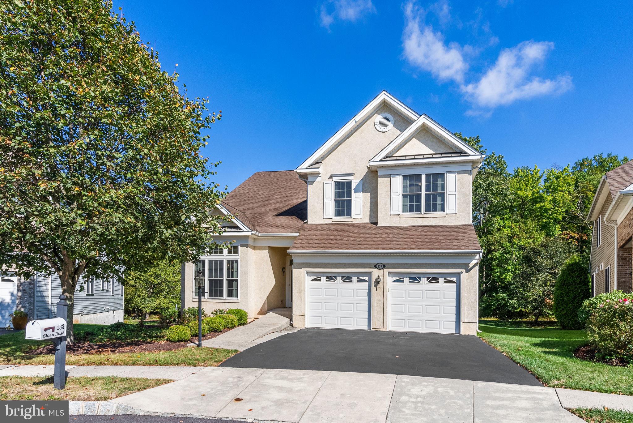 Welcome to this exquisite Toll Brothers home perfectly situated on a premium lot in the award-winning 55+ community of Regency at Providence. Offering 3 bedrooms and 3.5 bathrooms, this residence blends luxury, comfort, and convenience at every turn. Step through the glass-accented doors into a light-filled interior with oversized windows, soaring ceilings, gleaming hardwood floors, and an open, elegant floor plan. The kitchen boasts abundant cabinetry, updated stainless appliances, and a sunny breakfast nook framed by a wall of windows. Flow seamlessly into the dining and living spaces, where French doors lead to a versatile bonus room—ideal for a home office, library, or sitting room. One of this property’s true standouts is its private setting. The home backs to a serene wooded area with direct access to the walking trail that winds throughout the Regency community—perfect for quiet morning walks or evening strolls. Upstairs, a spacious loft provides a flexible second living area, along with an additional bedroom and full bath. The fully finished walk-out basement is a showstopper: a sprawling recreation room with bamboo flooring, a half bath, laundry with chute, and a sound-insulated flex room designed for hobbies, music, or a quiet home office. This home combines style, functionality, and unmatched location—offering not just a place to live, but a lifestyle to enjoy. Regency at Providence offers exclusive access to two clubhouses, three pools (indoor & outdoor), fitness and exercise centers, tennis and pickleball courts, and an active social calendar. Conveniently located near the shops and restaurants of Phoenixville, King of Prussia, and Providence Town Center with Wegmans and Movie Tavern. Call today to schedule your private tour!