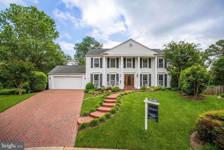 SUNDAY OPEN HOUSE HAS BEEN CANCELED!

This fully renovated Colonial sits at the end of a quiet cul-de-sac in Seminary Ridge and backs to peaceful parkland—offering space, style, and a setting that feels like home. With four true bedrooms, plus a den, office/library, and a flexible bonus room on the lower level, there’s plenty of space for everyone to spread out.

From the moment you step inside, it’s clear this home was thoughtfully updated with high-end finishes and custom details throughout. Designer lighting, recessed lights in every room, new crown molding, baseboards, and door trim all contribute to the home’s elevated style. The bathrooms feel like private spas, featuring artistic tilework and beautifully selected fixtures that highlight the craftsmanship at every turn.
The stunning gourmet kitchen is centered around a two-tiered island with seating for six. Custom cabinetry and premium materials make the space both fabulous and functional. It flows seamlessly into a cozy family room with a brick-surround fireplace and a classic wood mantel—perfect for gatherings or winding down at the end of the day.

Just off the living room is a bright, inviting four-season sunroom that opens to a spacious two-tiered deck and a beautifully landscaped backyard. Whether you’re planning to add a pool, host summer parties, or play a casual game of soccer, the flat lawn and large patio offer endless possibilities.
A charming brick paver driveway accommodates up to four cars. The walk-out lower level is unexpectedly expansive, with high ceilings, full-size windows, a large rec room, a fourth bedroom, a full bath, and a bonus room ideal for a gym, playroom, or studio. Frosted-glass doors leading to the lower level add a stylish, modern touch.

Additional highlights include:
Four full bathrooms plus a main-level powder room
Gleaming hardwood floors on the main and upper levels
Spacious dining room and dedicated laundry room
Oversized two-car garage with utility sink and attic access for extra storage
Approximately 3,600 finished sq. ft. on a 0.35-acre lot

With Fort Williams Park as your backyard and a location just inside the Beltway, this home offers the charm of a close-knit neighborhood with unbeatable access to the city—only 7 miles to Reagan National Airport and 9 miles to the U.S. Capitol.